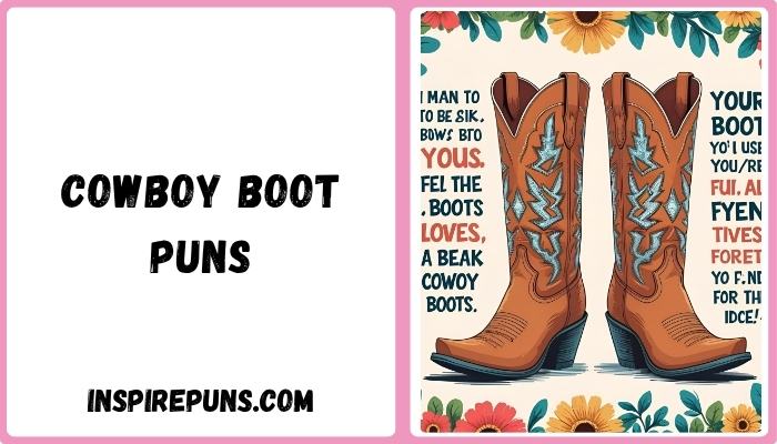 Cowboy Boot Puns