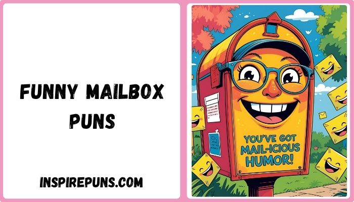 Funny Mailbox Puns