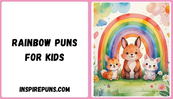 Rainbow Puns for Kids