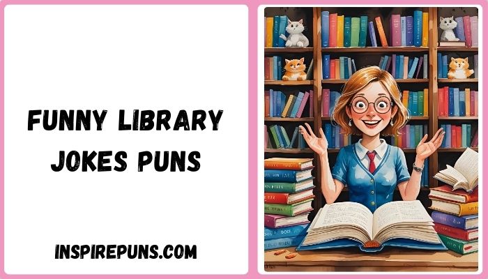funny library jokes puns
