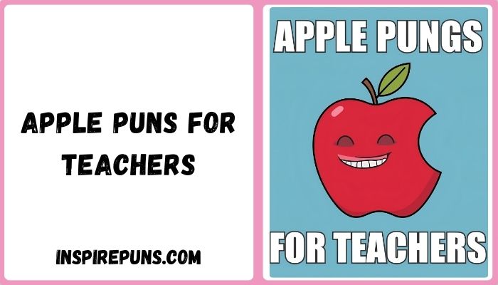 Apple Puns For Teachers