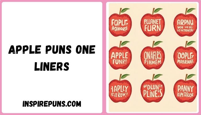 Apple Puns One Liners
