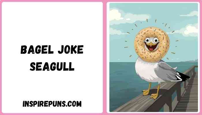 Bagel joke seagull