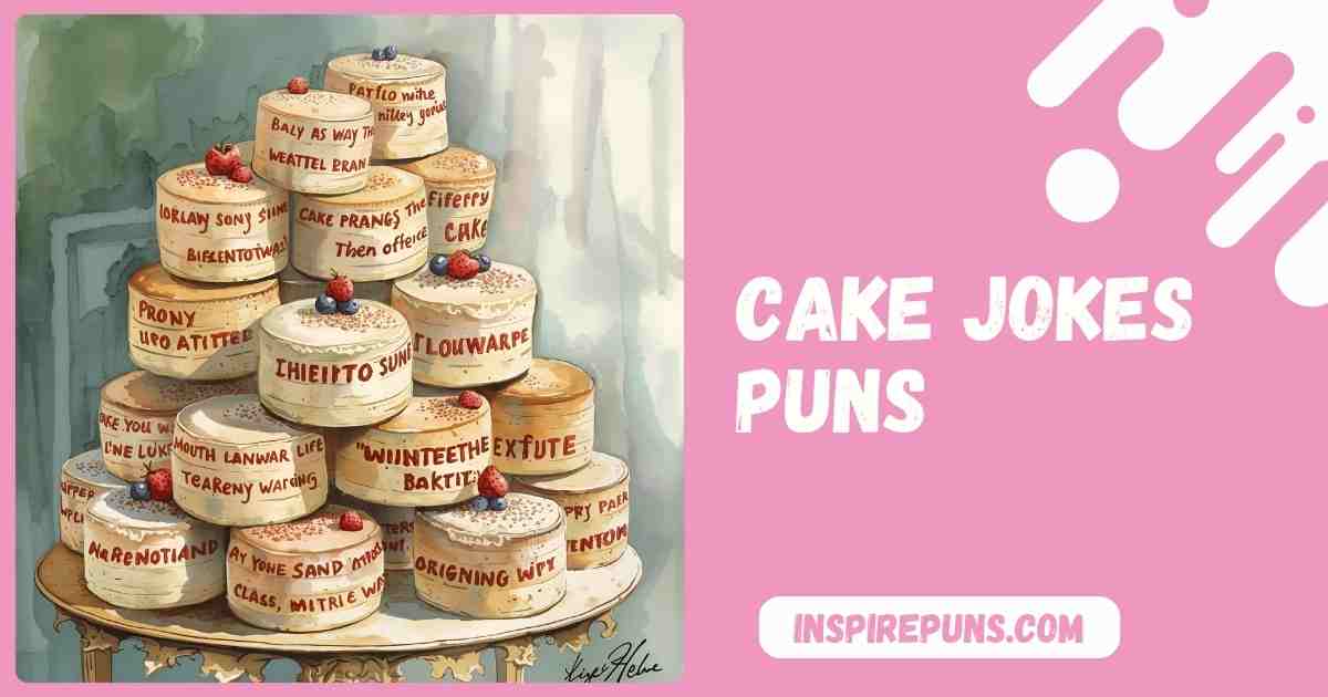 Cake Jokes Puns