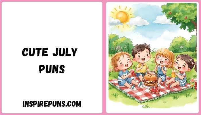 Cute july puns