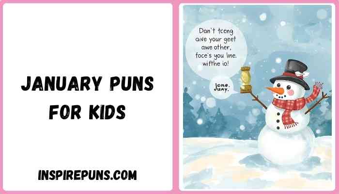 January puns for kids