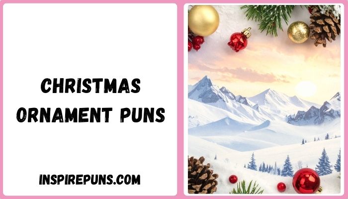 Christmas Ornament Puns