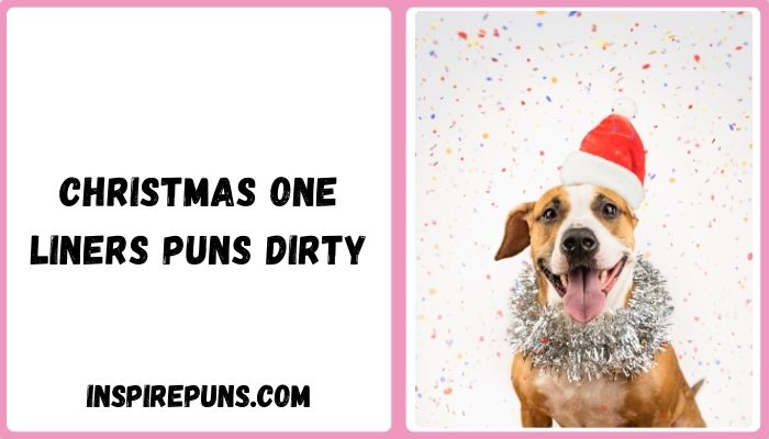 Christmas one liners puns dirty