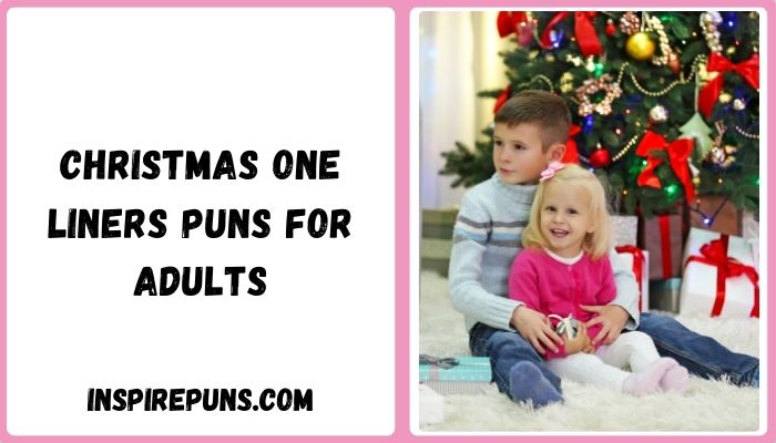 Christmas one liners puns for adults