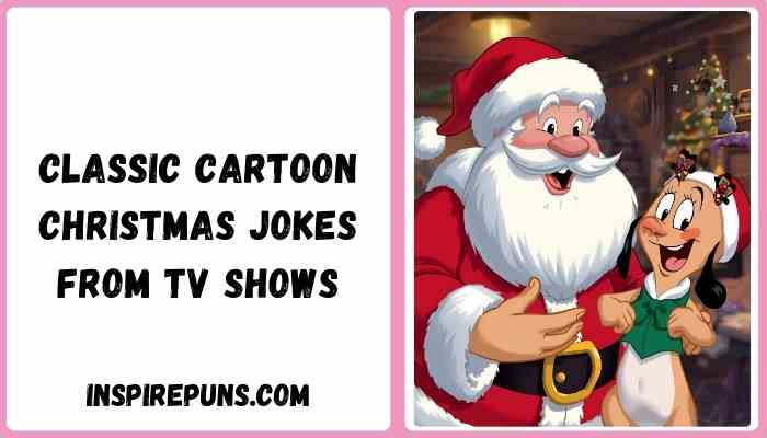 Classic Cartoon Christmas Jokes from TV Shows