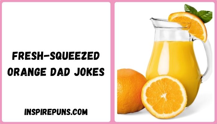 Fresh-Squeezed Orange Dad Jokes